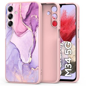 Tech-Protect Icon kryt na Samsung Galaxy M34 5G, marble