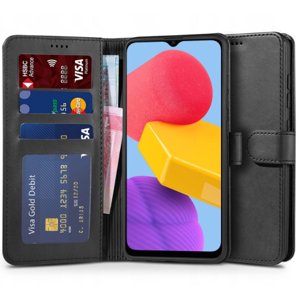 Tech-Protect Wallet knížkové pouzdro na Samsung Galaxy M13, černé