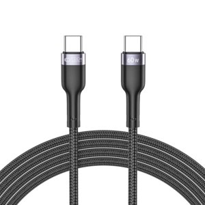 Tech-Protect Ultraboost kabel USB-C / USB-C PD 3A 60W 2m, černý