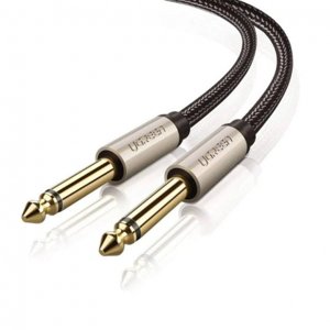 Ugreen AV128 audio kabel 6.35mm jack 3m, M/M, šedý (10639)