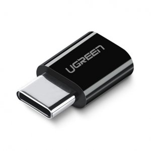Ugreen adaptér Micro USB / USB-C, černý (30391)
