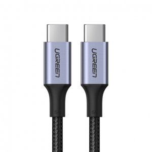 Ugreen kabel USB-C / USB-C PD QC 3.0 5A 100W 1.5m, šedý (70428 US316)