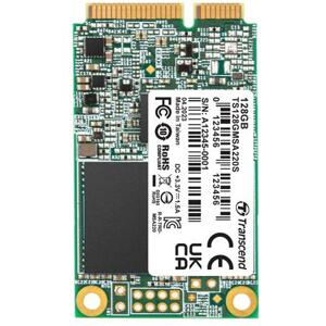 Transcend MSA220S 128GB SSD disk mSATA, SATA III 6Gb s (3D TLC), 560MB s R, 500MB s W; TS128GMSA220S