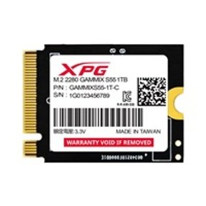 ADATA SSD 1TB XPG GAMMIX S55, PCIe Gen4x4, M.2 2230, (R:5000 W:3700MB s); GAMMIXS55-1T-C