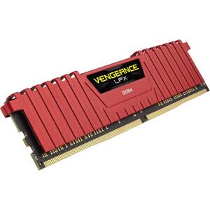 Corsair DDR4, 2400MHz 8GB 1 x 288 DIMM, Unbuffered, 16-16-16-39, Vengeance LPX Red Heat spreader, 1.20V, XMP 2.0; CMK8GX4M1A2400C16R