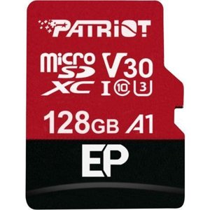 Patriot V30 A1 microSDXC - 128GB + adaptér; PEF128GEP31MCX