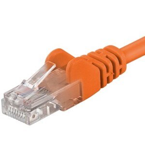 PremiumCord Patch kabel UTP RJ45-RJ45 CAT6 7m oranžová; sp6utp070E