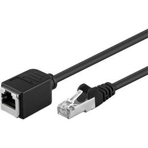 PremiumCord Prodlužovací Patch kabel F/UTP RJ45-RJ45 M/F 1,5m ; sstpmf015