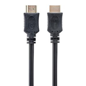 Kabel CABLEXPERT HDMI-HDMI 3m, 1.4, M/M stíněný, zlacené kontakty, CCS, ethernet, černý; CC-HDMI4L-10