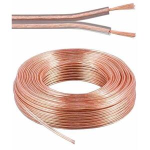 PremiumCord kabel na propojení reprosoustav, 2x 2,5 mm2, 1 m; kjpr-02