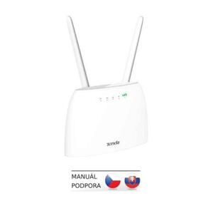 Tenda 4G07 Wi-Fi AC1200 4G LTE router, 2x WAN/LAN, 1x miniSIM, IPv6, VPN, LTE Cat.4,4x anténa,CZ app; 4G07