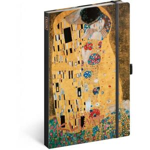 Notes Gustav Klimt linkovaný, 13 × 21 cm; A-7349