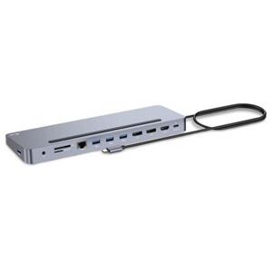 i-Tec USB-C Metal Ergonomic Dock 100W; C31FLAT2PDPRO
