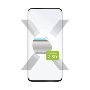 Fixed Ochranné tvrzené sklo Full-Cover pro Samsung Galaxy A55 5G, lepení přes celý displej, černé; FIXGFA-1263-BK