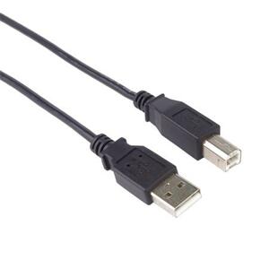 PremiumCord Kabel USB 2.0, A-B 5m, barva černá; ku2ab5bk