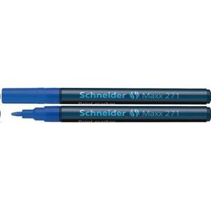 Schneider Permanentní lakový popisovač "Maxx 271", modrá, 1-2mm; TSC271K