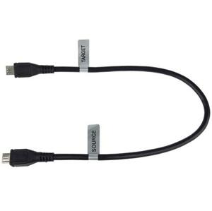 PremiumCord USB 2.0 kabel na propojení dvou chytrých telefonů, microUSB B(M)- microUSB B(M),0,3m,OTG; kur-20