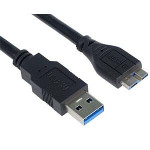 PremiumCord Kabel Micro USB 3.0  5Gbps  USB A - Micro USB B, MM, 0,5m; ku3ma05bk