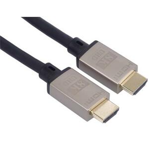 PremiumCord Ultra High Speed HDMI 2.1 kabel 8K@60Hz, 4K@120Hz délka 1m kovové pozlacené konektory; kphdm21k1
