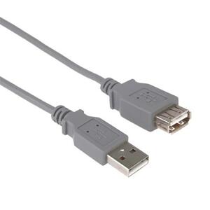 PremiumCord USB 2.0 kabel prodlužovací, A-A, 5m; kupaa5