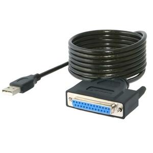 PremiumCord USB printer kabel USB na paralelní port (DB25F); kuprint2