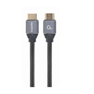 Kabel CABLEXPERT HDMI 2.0, 1m, opletený, černý, blister; CCBP-HDMI-1M