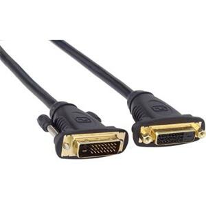 PremiumCord DVI-D prodlužovací kabel,dual-link,DVI(24+1),MF, 2m; kpdvimf2