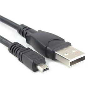 PremiumCord Kabel USB, A-B mini, 8pinů, 2m Sanyo, Panasonic LUMIX; ku2m2d
