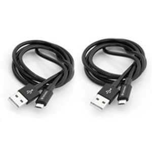 Verbatim kabel Micro B USB Cable Sync & Charge 100cm (Black) + Micro B USB Cable Sync & Charge 100cm (Black) 48874; 48874