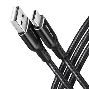 Axagon BUCM-AM15AB, HQ kabel USB-C <-> USB-A, 1.5m; BUCM-AM15AB