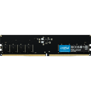 Crucial DDR5 32GB DIMM 4800MHz CL40 černá; CT32G48C40U5