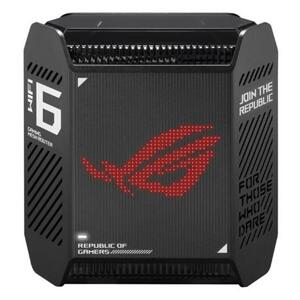 Asus GT6 1-pack black Wireless AX10000 ROG Rapture Wifi 6 Tri-band Gaming Mesh System; 90IG07F0-MU9A10