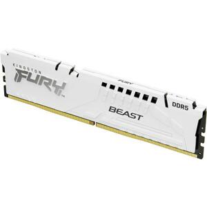 Kingston DIMM DDR5 FURY Beast White XMP 16GB 5200MT/s CL40; KF552C40BW-16