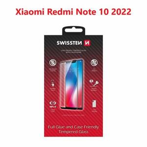 Swissten sklo full glue, color frame, case friendly Xiaomi Redmi 10 2022 černé; 54501834