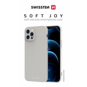 Swissten pouzdro Soft Joy Apple iPhone 15 Plus kamenně šedé; 34500324